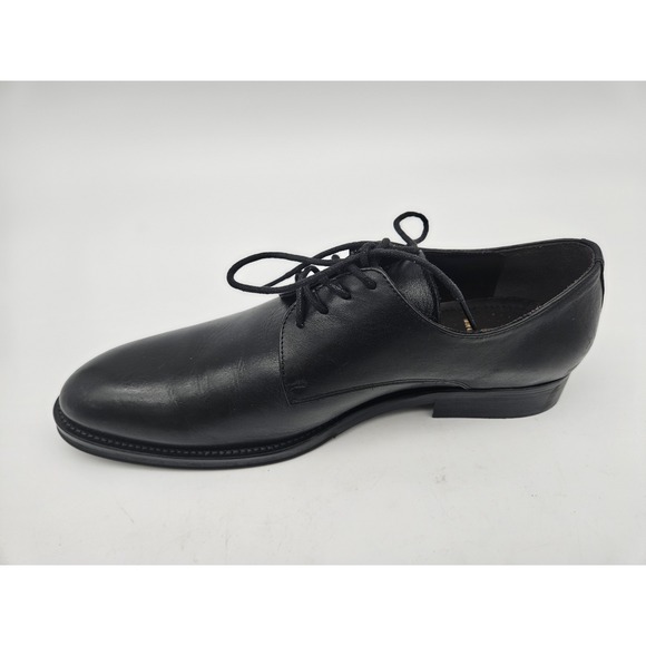 Bruno Magli Cilo Shoes Mens Size 10 Black Leather Lace Up Dress Derby Portugal main image 10